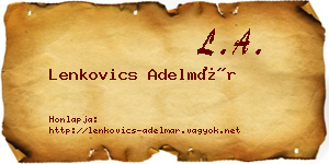 Lenkovics Adelmár névjegykártya